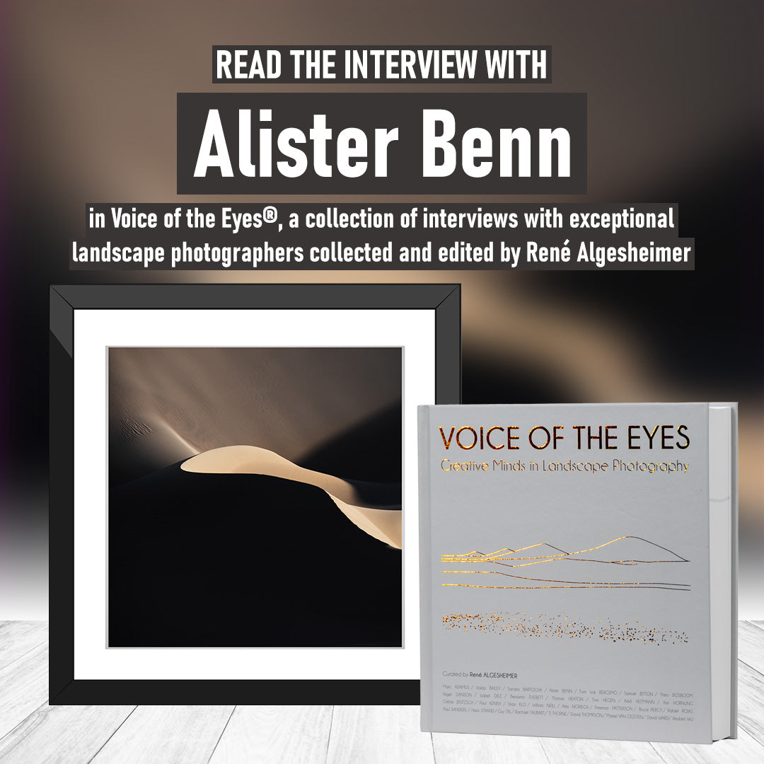 Alister Benn interview and landscape photography feature in Voice of the Eyes