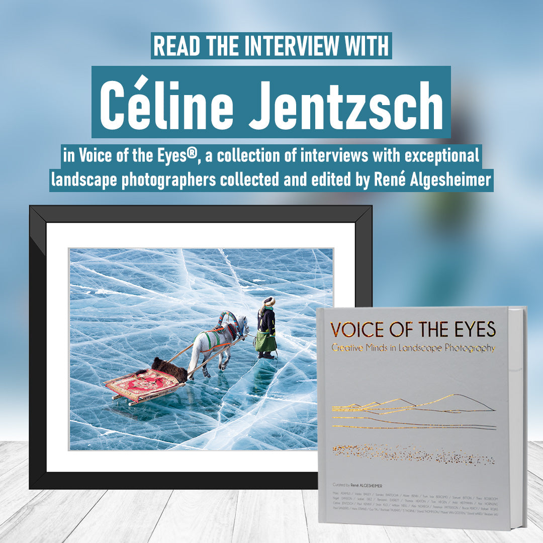 Céline Jentzsch interview and landscape photography feature in Voice of the Eyes