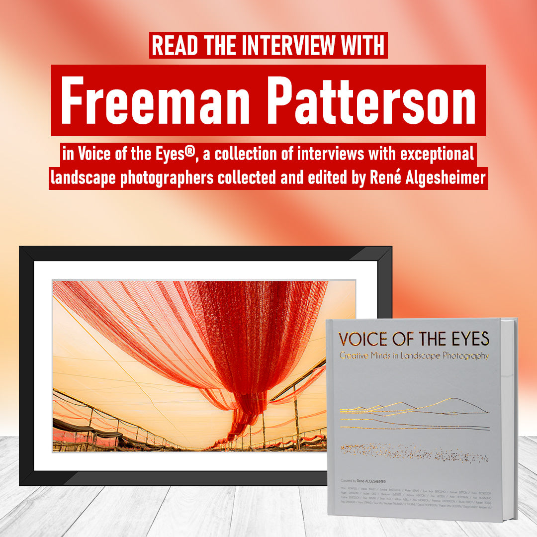 Freeman Patterson interview and landscape photography feature in Voice of the Eyes