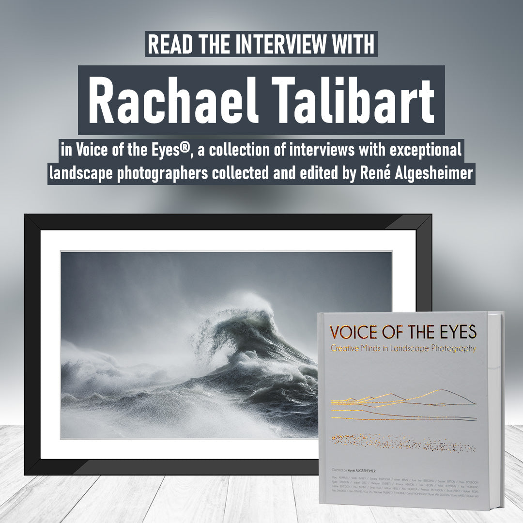 Rachael Talibart interview and landscape photography feature in Voice of the Eyes