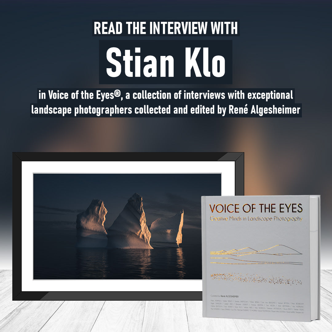 Stian Klo interview and landscape photography feature in Voice of the Eyes